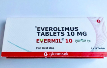 Evermil 10 mg ( эверолимус [ Афинитор]) 