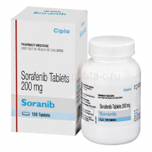 Soranib 200 mg (Nexavar) [Сораниб (сорафениб 200 мг)]